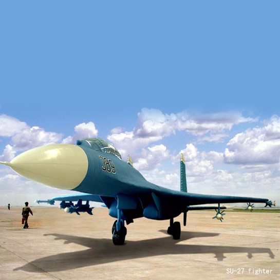 新疆部队仿真飞机