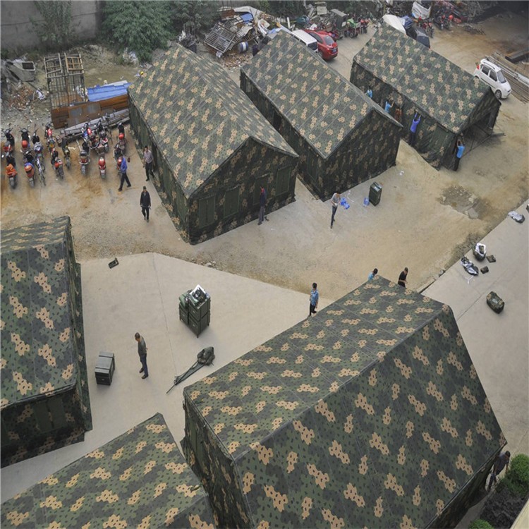 新疆迷彩充气军用帐篷