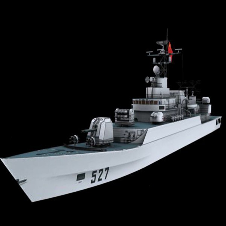 新疆3d护卫舰模型